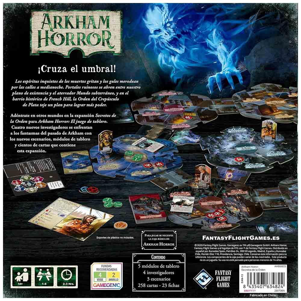 Arkham Horror 3ª Edición: Secretos de la Orden Expansión - Imagen 3