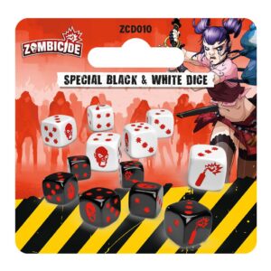 Zombicide: Special B&W Dice