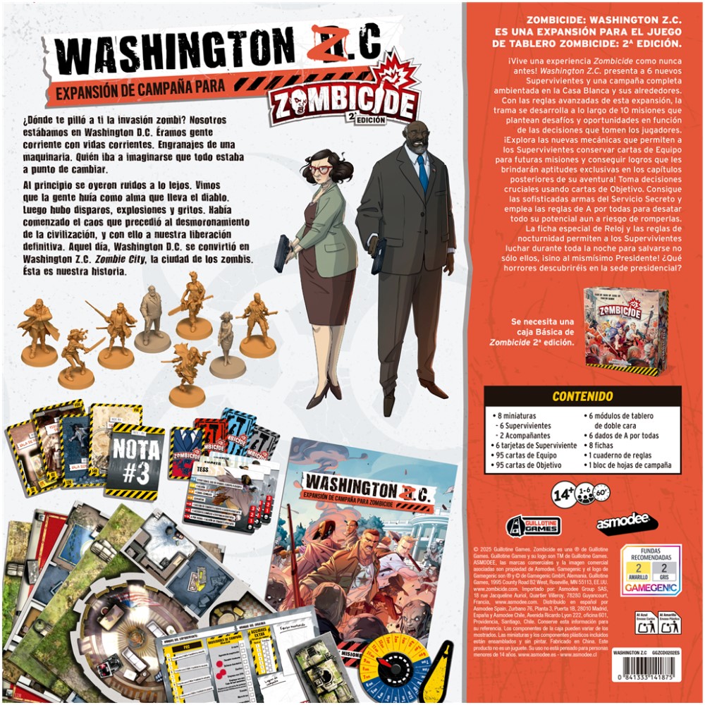 Zombicide 2Edición: Washington Z.C. Expansión - Imagen 5