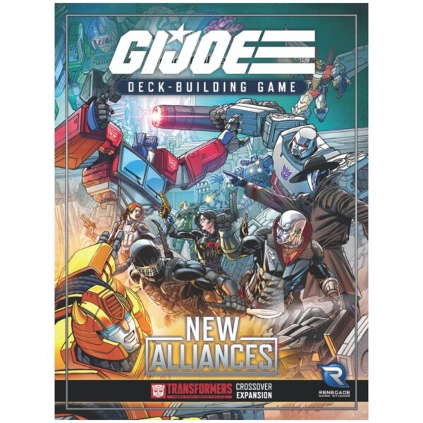 G.I. JOE Deck-Building Game: New Alliances - A Transformers Crossover Expansion Juego de Mesa
