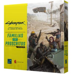 Cyberpunk 2077: Familias y Proscritos Expansión Juego de Mesa