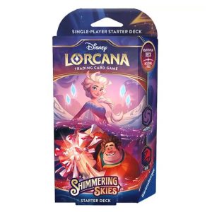 Disney Lorcana Shimmering Skies - Starter Deck (Amatista y Rubí)