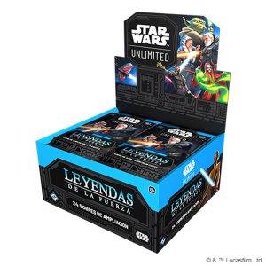 Star Wars Unlimited Leyendas De La Fuerza – Display de Sobres de Ampliación (24 sobres)