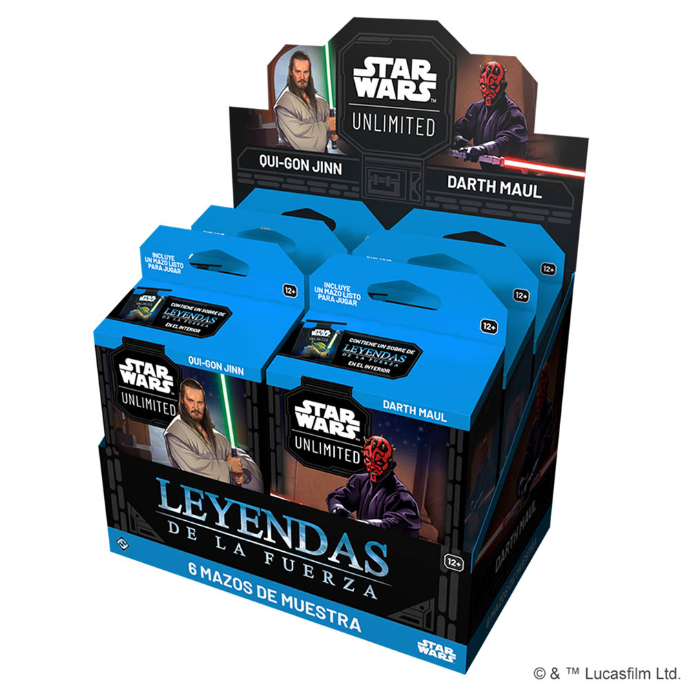 Star Wars Unlimited: Salto a la Velocidad de la Luz – Mazo Inicial de Darth Maul