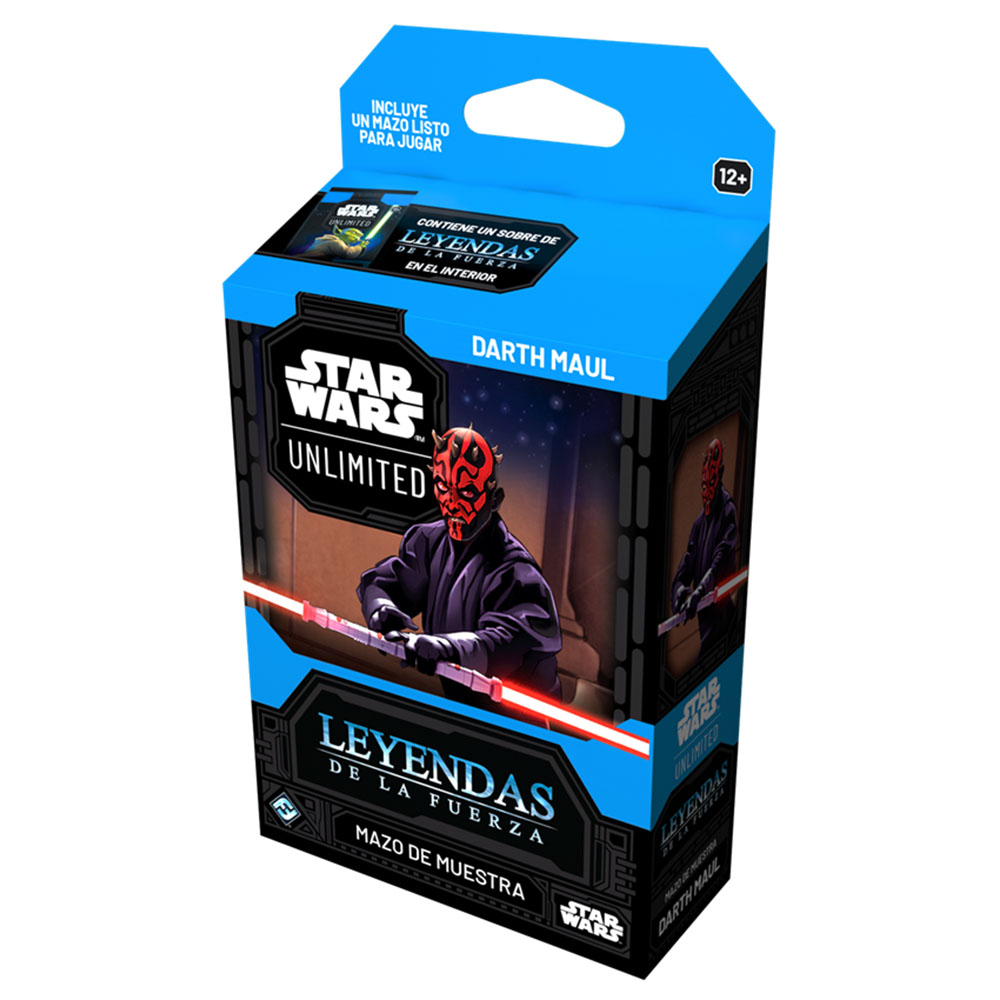 Star Wars Unlimited: Leyendas de la Fuerza – Mazo Inicial de Darth Maul