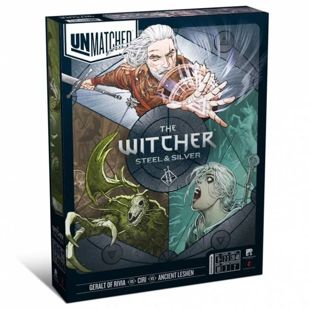 Unmatched: The Witcher – Steel and Silver Juego De Mesa