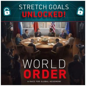 World Order: Diplomacia y Dominio (Stretch Goals) Expansión Juego de Mesa