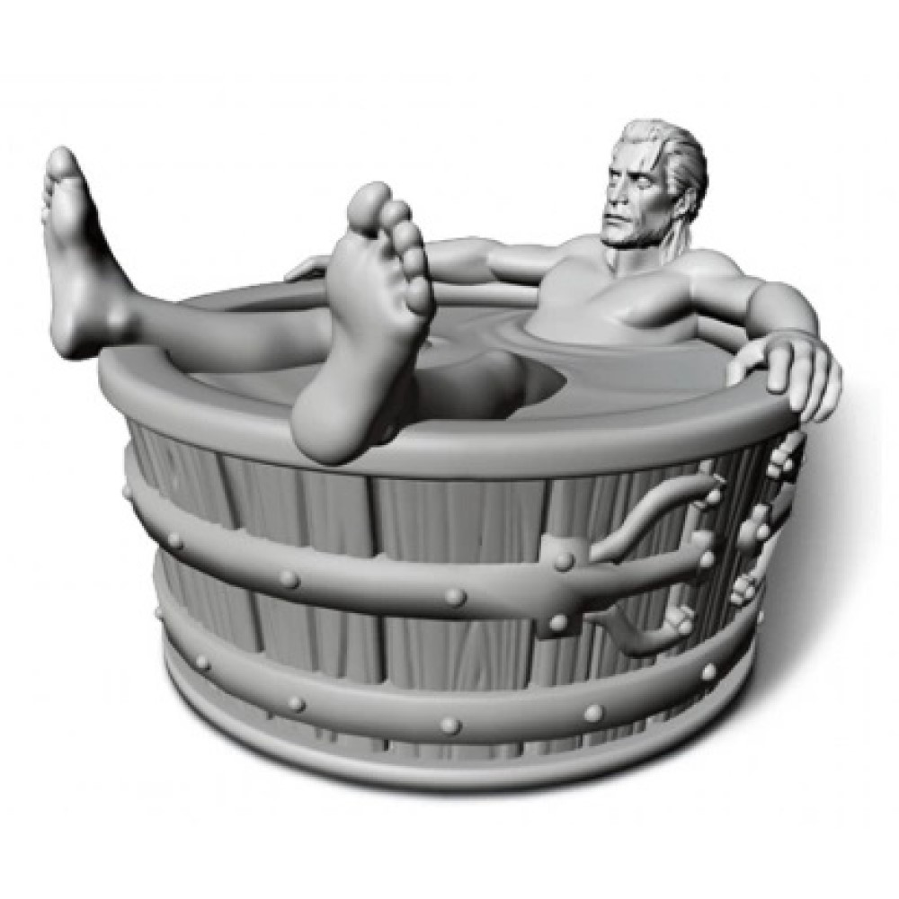 Unmatched: The Witcher - Geralt in Bathtub Edición Limitada - Imagen 2