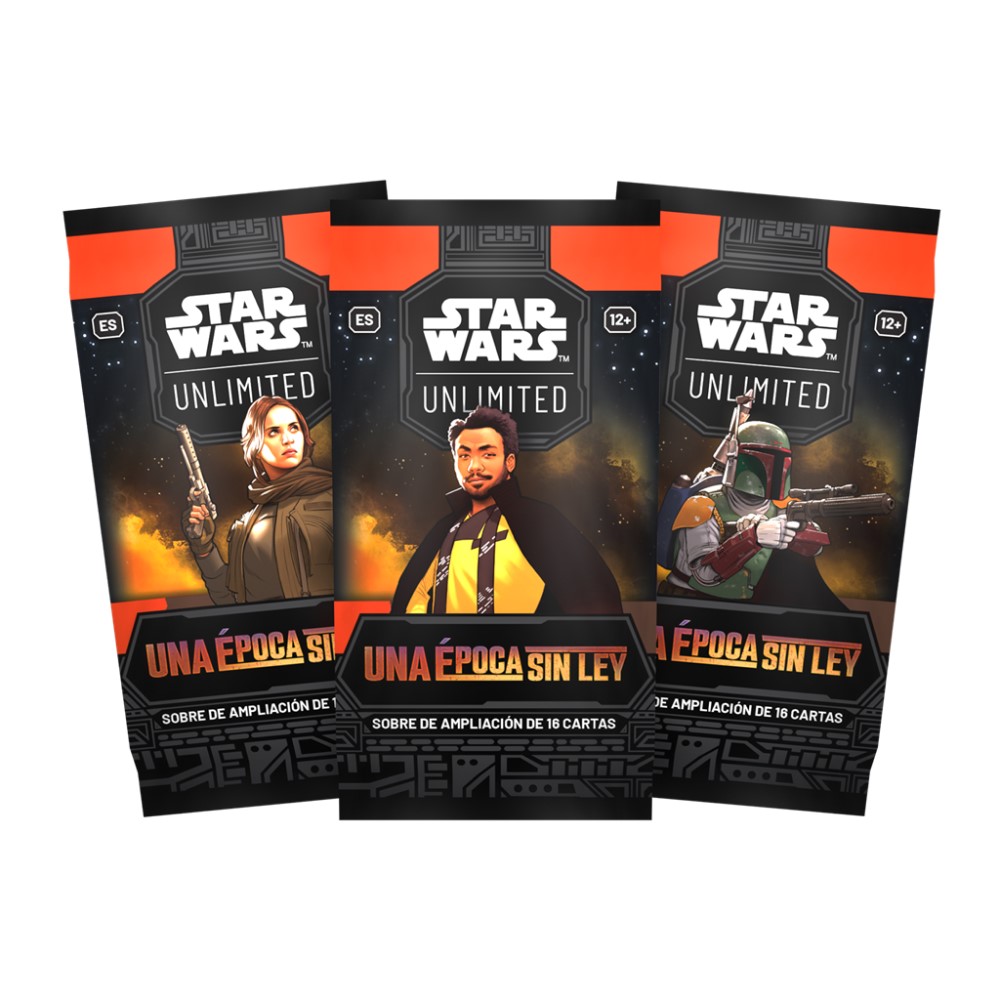 Star Wars Unlimited: Una Época Sin Ley - Display de Sobres de Ampliación (24 sobres) - Imagen 3
