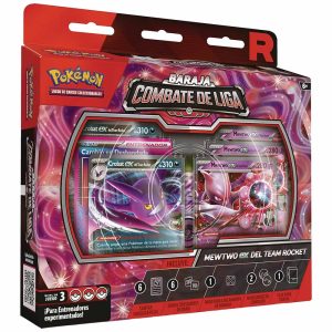Baraja Combate de Liga de Mewtwo ex del Team Rocket