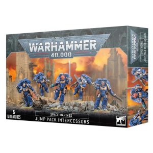 Warhammer 40.000 Intercesores de Asalto con Propulsores de Salto