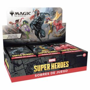 Magic The Gathering: Marvel Super Héroes - Display de 30 Sobres de Refuerzo
