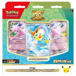 Pokémon JCC: Baraja Combate 30th Aniversario Espeon Ex