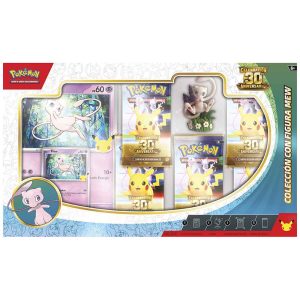 Pokémon JCC: Colección con Figura Mew 30th Aniversario