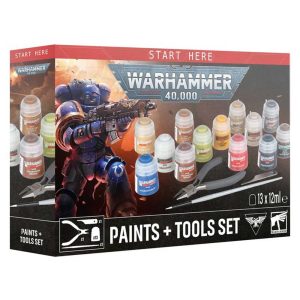 Warhammer 40.000: Kit de pintura y herramientas