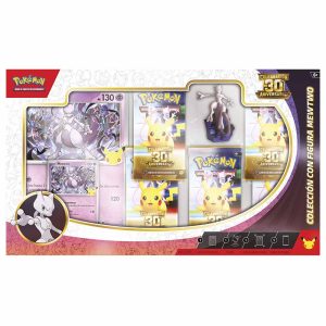Pokémon JCC: Colección con Figura Mewtwo 30th Aniversario