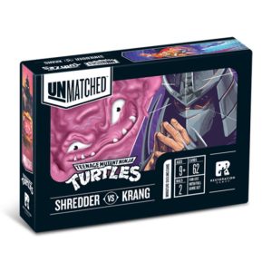 Unmatched Adventures: Shredder vs Krang (Inglés) Juego de Mesa