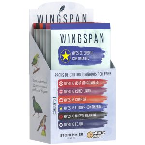 Wingspan: Packs de Cartas Diseñadas por Fans – Conjunto 1